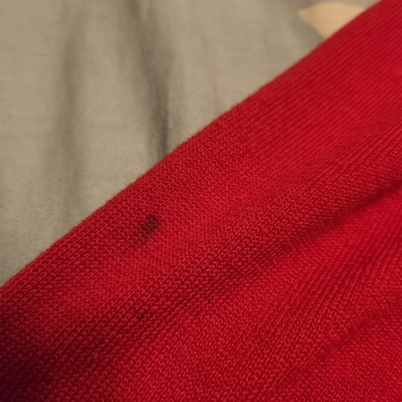Red Cardigan with Skull and bow - Picture 2 of 5